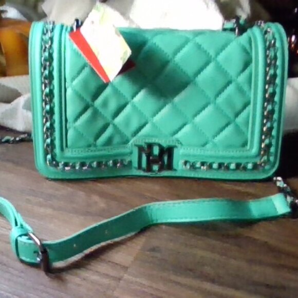 Teal Green Badgley Mischka Crossbody bag - Picture 1 of 3